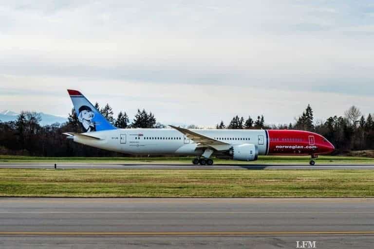 Norwegian fliegt mit erstem Dreamliner 787-9