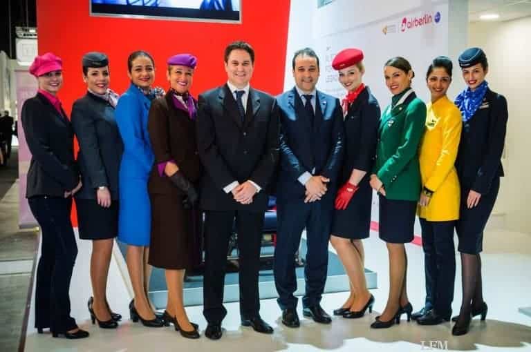 Etihad Airways mit Partnern auf der ITB
