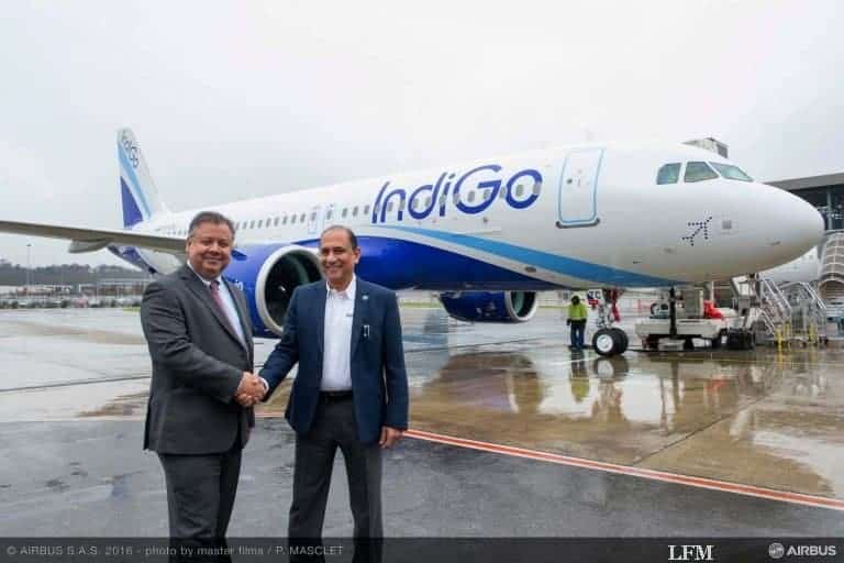 IndiGo erhält ersten von 430 Airbus A320neo
