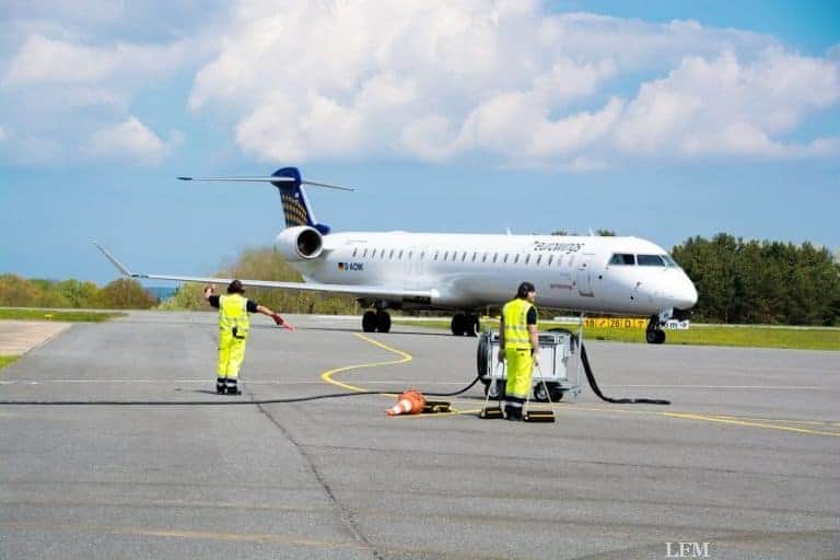 Flugverkehr auf Usedom startet vier Wochen früher