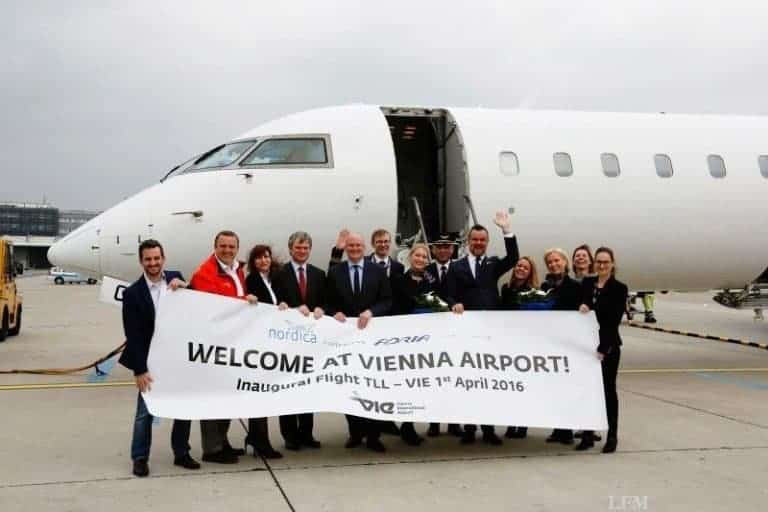 Nordica & Adria Airways: Wien – Tallinn als Direktflug