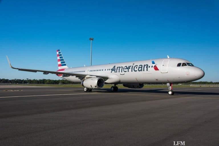 Erster Airbus aus Amerika in Farben für American Airlines