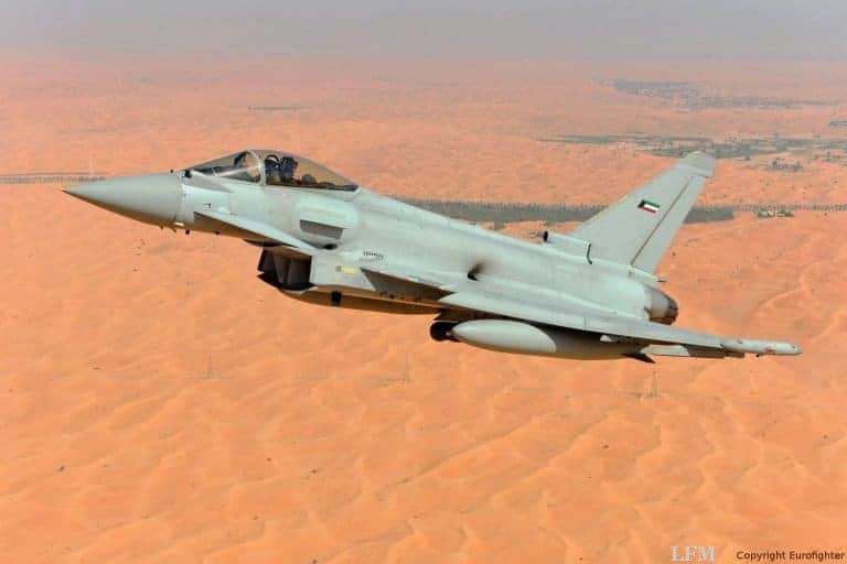 Eurofighter Typhoon: Kuwait unterzeichnet für 28 Kampfflugzeuge