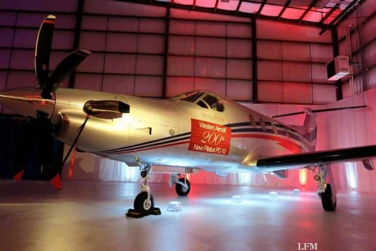 200. Flugzeug Pilatus PC-12 über Western Aircraft in den USA