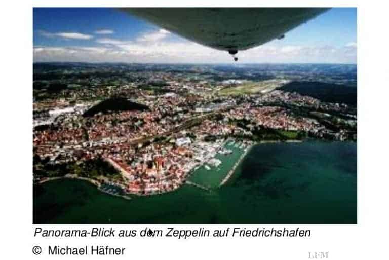 Günstige Zeppelin-Flüge zur Erweiterung des Hangars