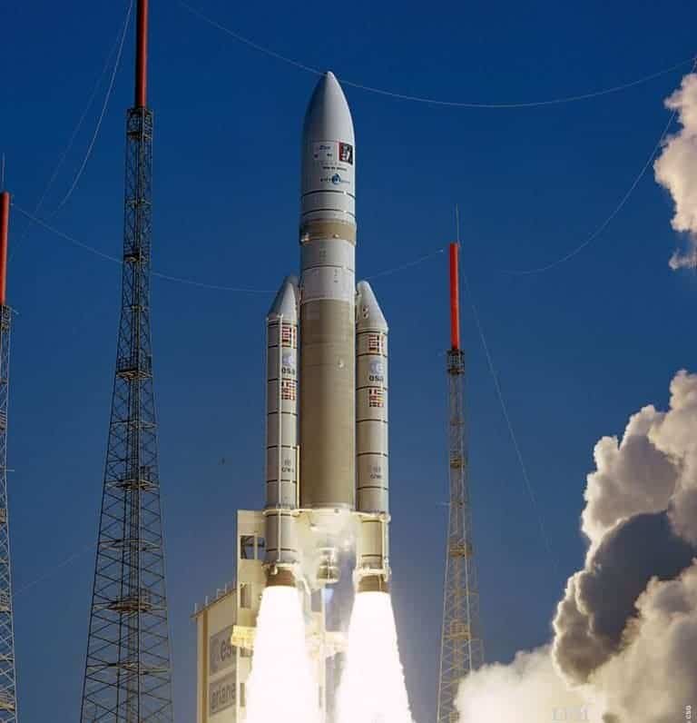 Nutzlastrekord: 54. erfolgreicher Ariane 5-Start in Folge