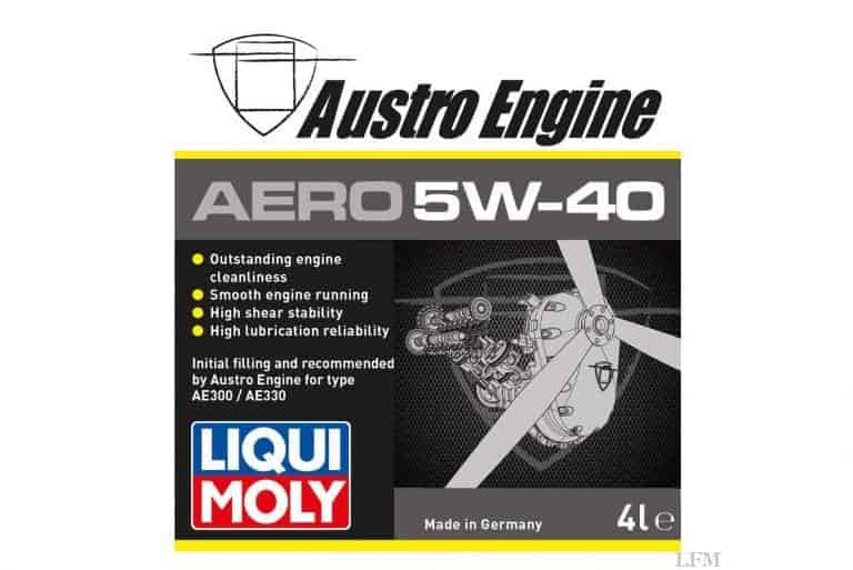 Liqui Moly liefert Spezialöl für Austro Engine Kerosinmotoren