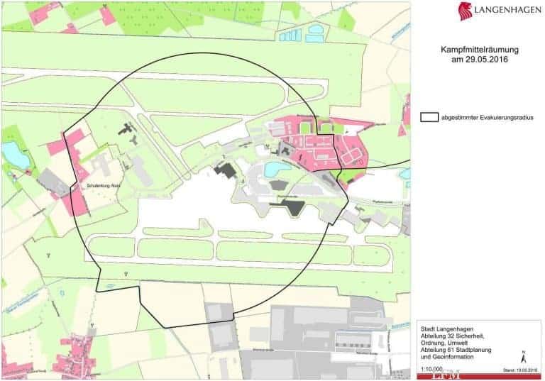 Infos zur Evakuierung am Flughafen Hannover