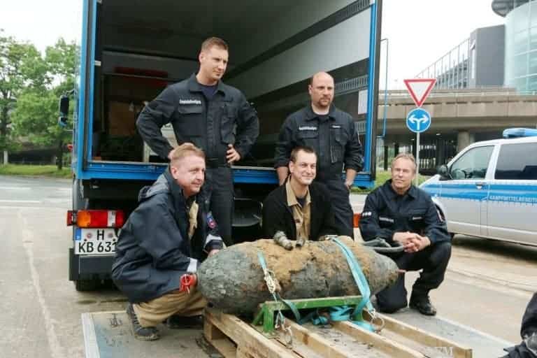Fünf-Zentner-Fliegerbombe am Hannover Airport entschärft