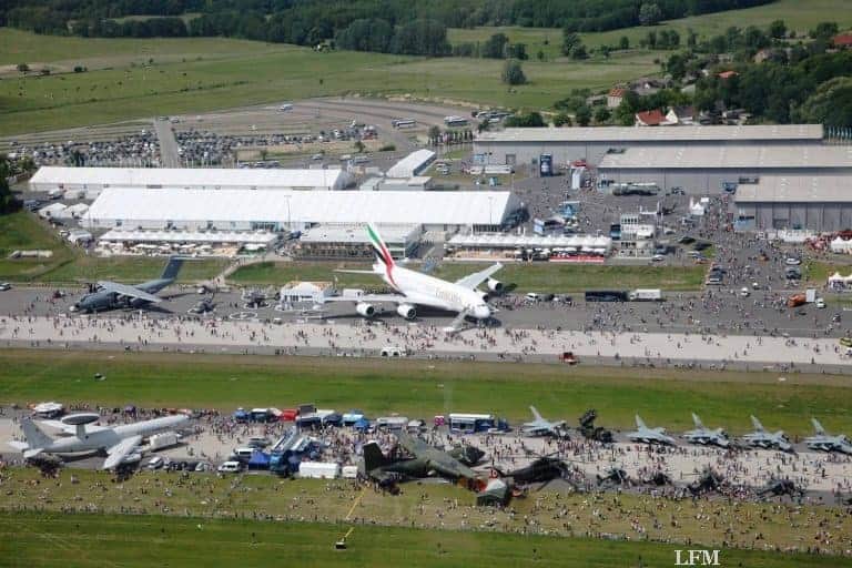 Organisation der Luftfahrtmesse ILA – Hallen und Themen