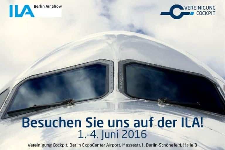 Vereinigung Cockpit auf der ILA Berlin