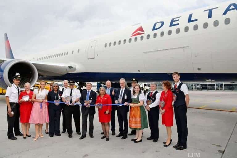 Delta Air Lines fliegt mit Boeing 767-400ER München – Detroit