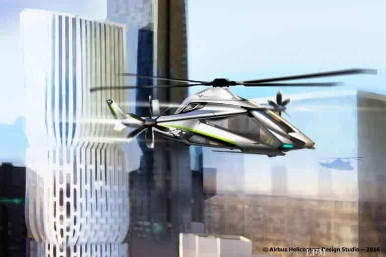 Airbus testet Verbund-Hubschrauber im Windkanal