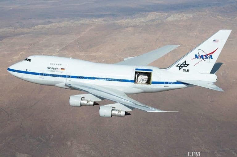 Verlängerung für fliegendes Teleskop SOFIA