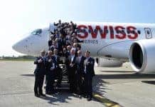 CS100 fliegt Passagierflug mit Star Alliance an Bord