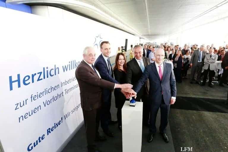 Ankunftsebene des Terminal 1 am Fraport modernisiert