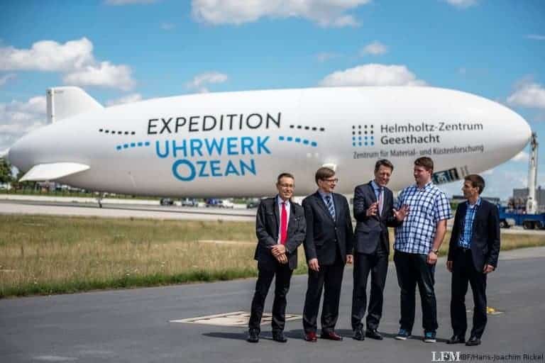 Zeppelin ermöglicht Erforschung des Räderwerks Ozean