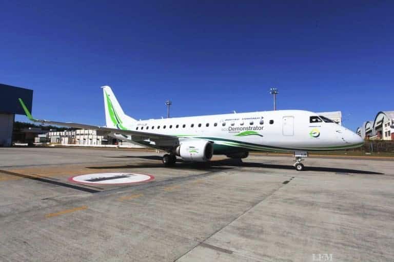 Boeing fliegt Embraer als ecoDemonstrator