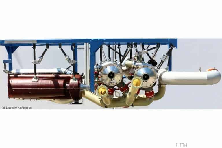 Außenluft statt Zapfluft: Airbus testet Liebherr