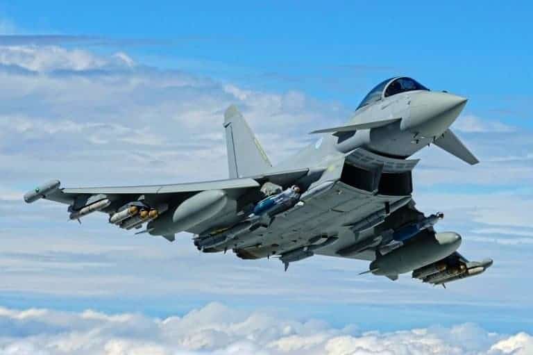 Eurofighter Typhoon schließt Tests mit Brimstone ab