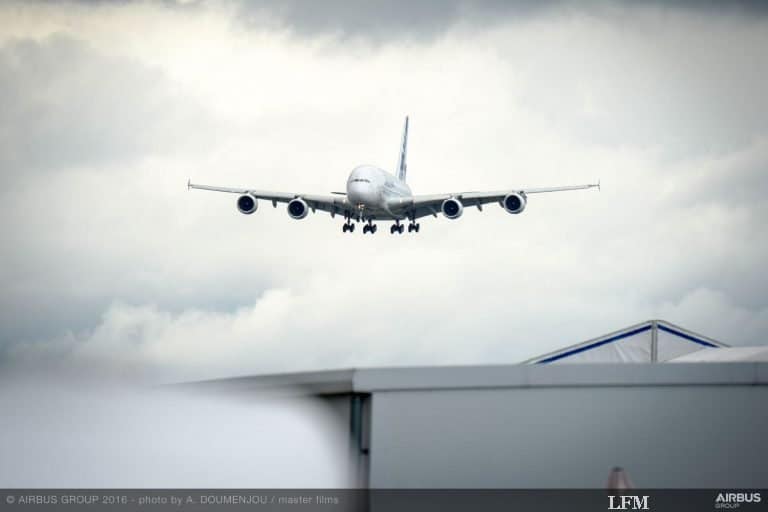 Airbus in Bildern aus Farnborough