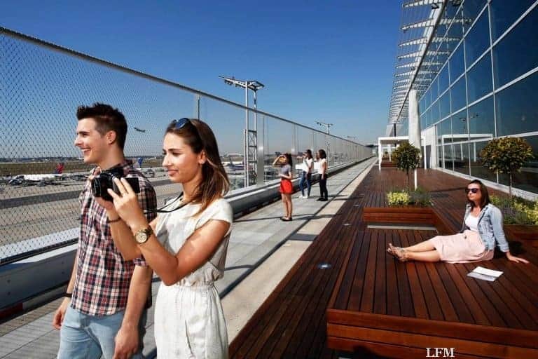 Besucherterrasse am Flughafen Frankfurt wieder geöffnet
