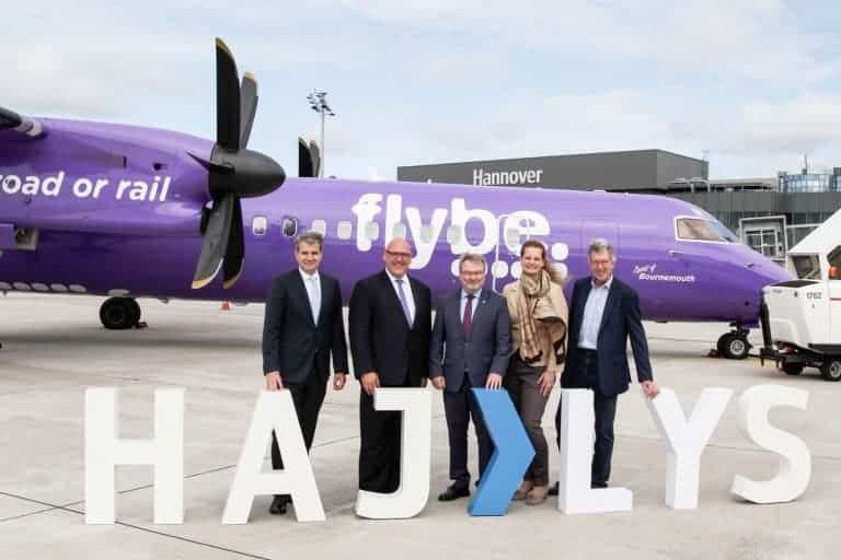 flybe hebt ab Hannover nach Lyon und Mailand ab