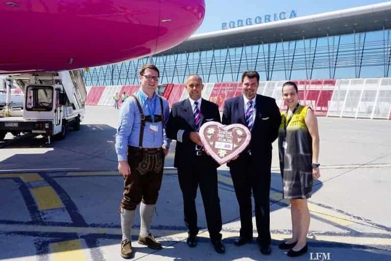 Podgorica und Sibiu ab Memmingen gestartet