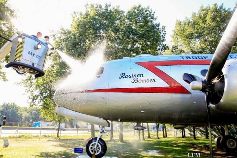 Luftbrückendenkmal am Fraport neugestaltet