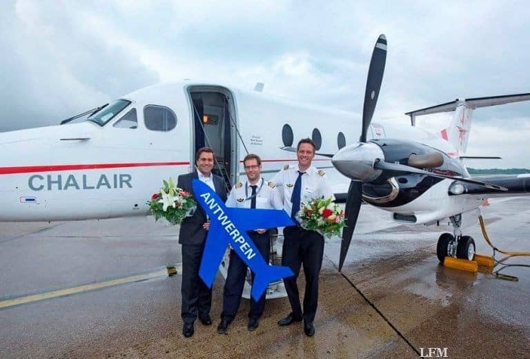 Hamburg – Antwerpen: Chalair Aviation startete zum Erstflug
