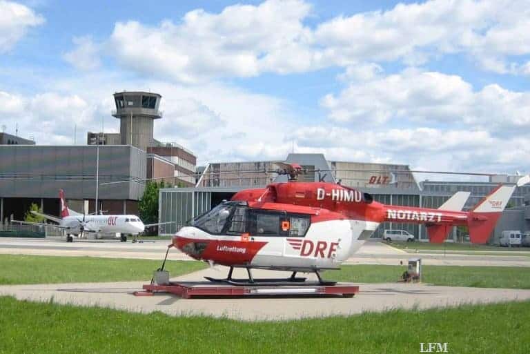 20 Jahre Rettungshubschrauber der DRF über Bremen