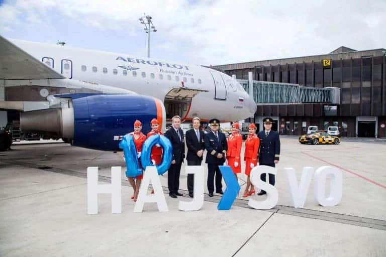 Zehn Jahre Hannover – Moskau mit Aeroflot
