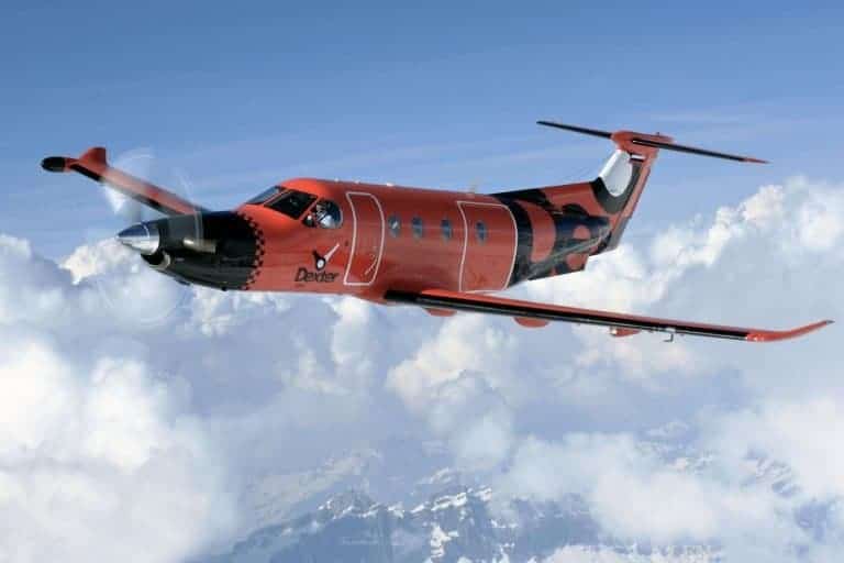 Heavy-Maintenance-Check für PC-12-Taxi bei Ruag