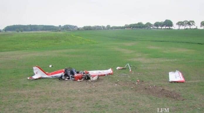 Absturz Eurostar EV97: Kabinenhaube falsch geschlossen