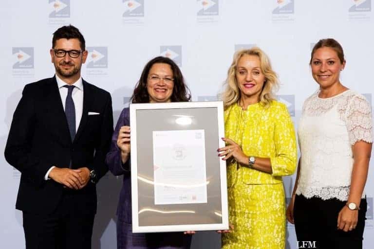 INQA-Auszeichnung für Flughafen München