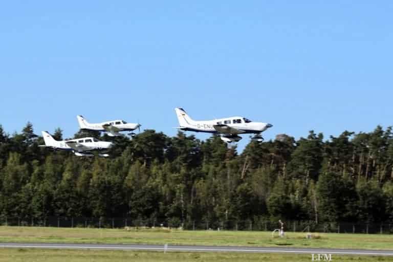 Aero Club Nürnberg fliegt neue Piper PA28 ein