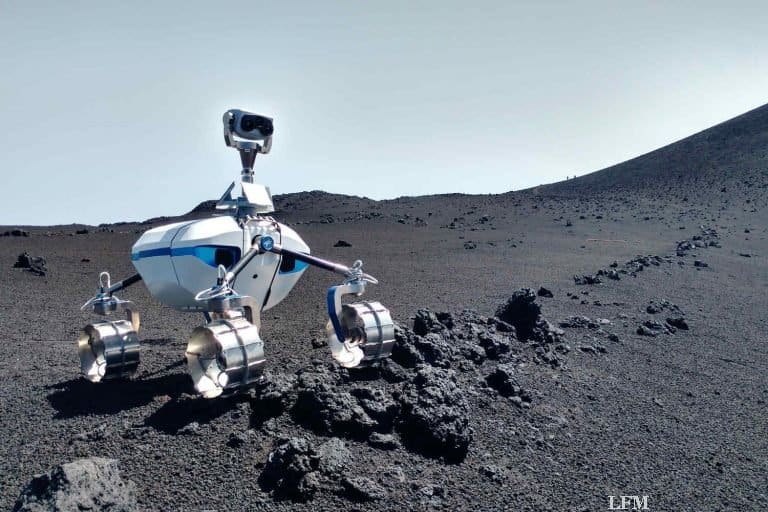 Ätna hilft, Mondfahrzeuge zu testen