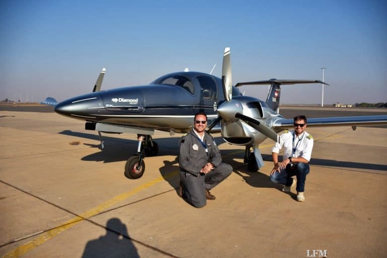 Diamond DA42 und DA62 fliegen nach Südafrika