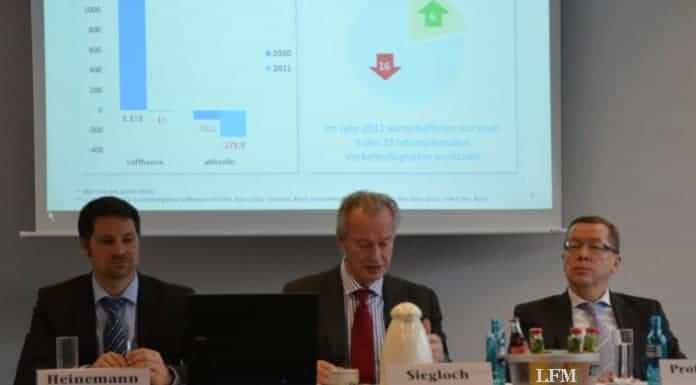 Klaus-Peter Siegloch am Flughafen Münster-Osnabrück