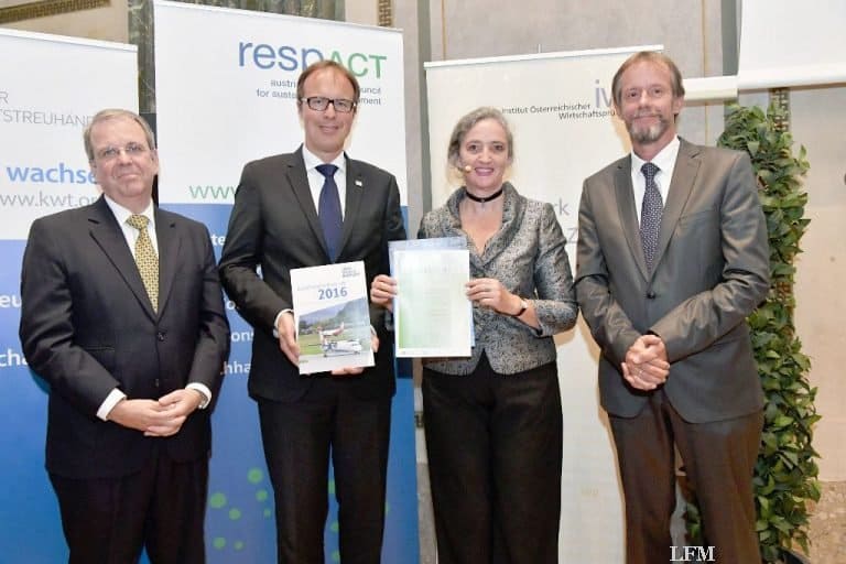 Premiere mit Auszeichnung: Nachhaltigkeit am Flughafen Innsbruck