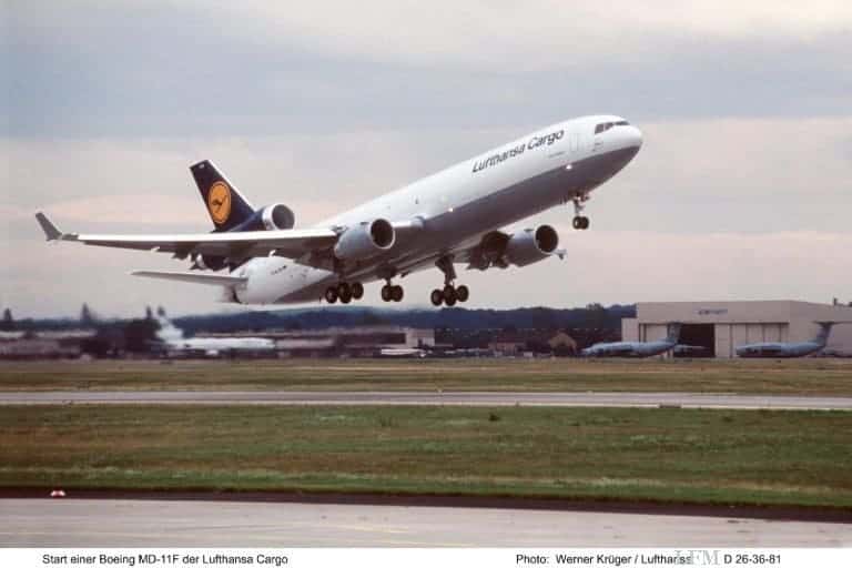 MD-11 der Lufthansa Cargo grüßt Ägypten