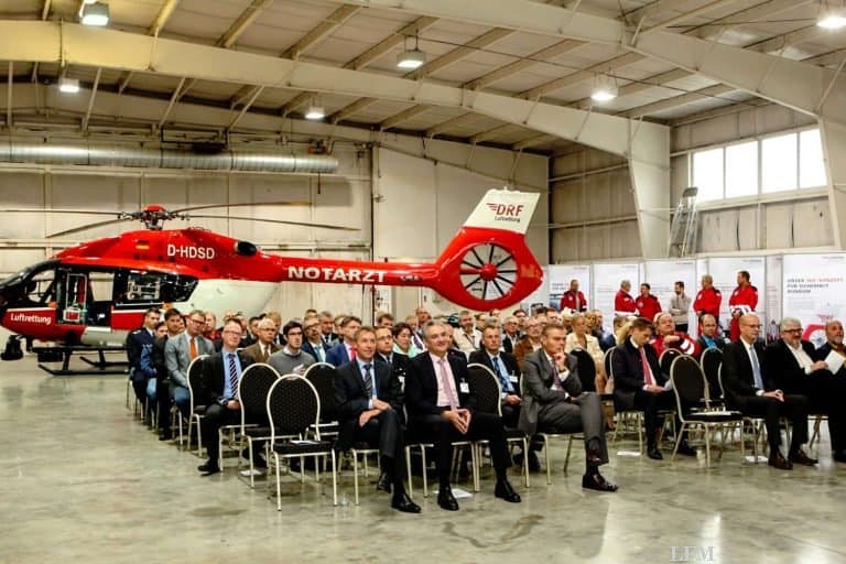 Jubiläum der DRF Luftretter in Magdeburg und Halle