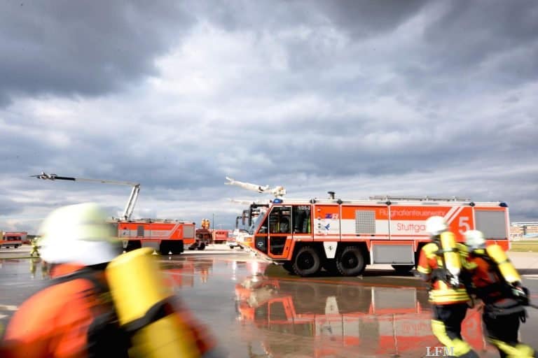 Flugzeughavarie in Stuttgart als ICAO-Sicherheitsübung