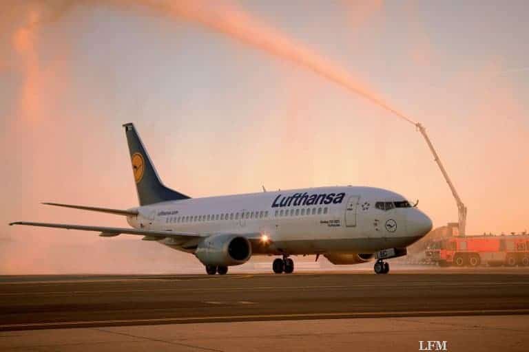 B737-300 D-ABEC absolvierte letzten Lufthansa-Flug