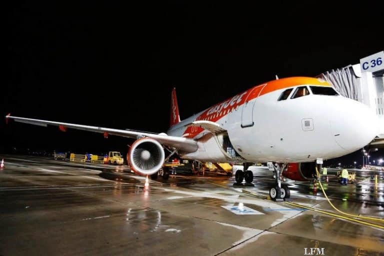Wien – Lyon mit easyJet-Airbus gestartet