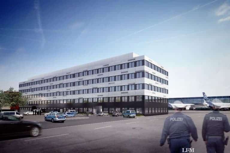 Neubau für Sicherheitsbehörden am Flughafen Hamburg