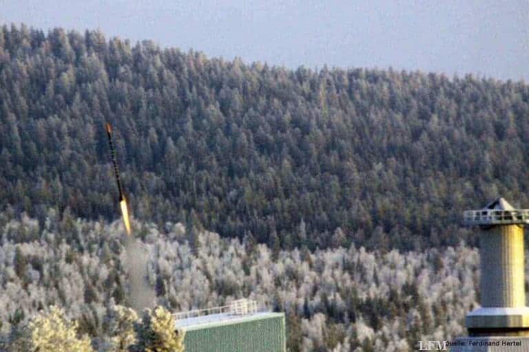 Rakete von Studenten flog so hoch wie nie