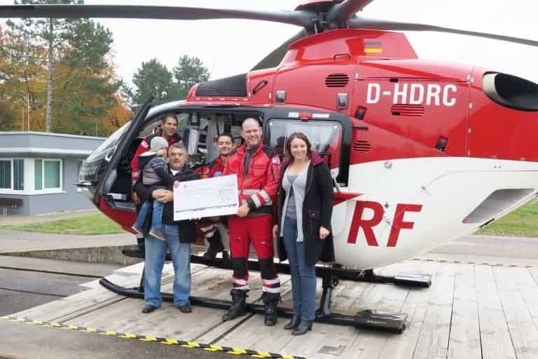 Unterstützung für Rettungshubschrauber Christoph 41