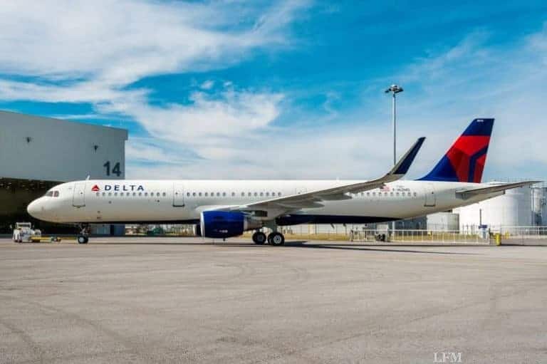 Airbus A321 made in USA für Delta Air Lines