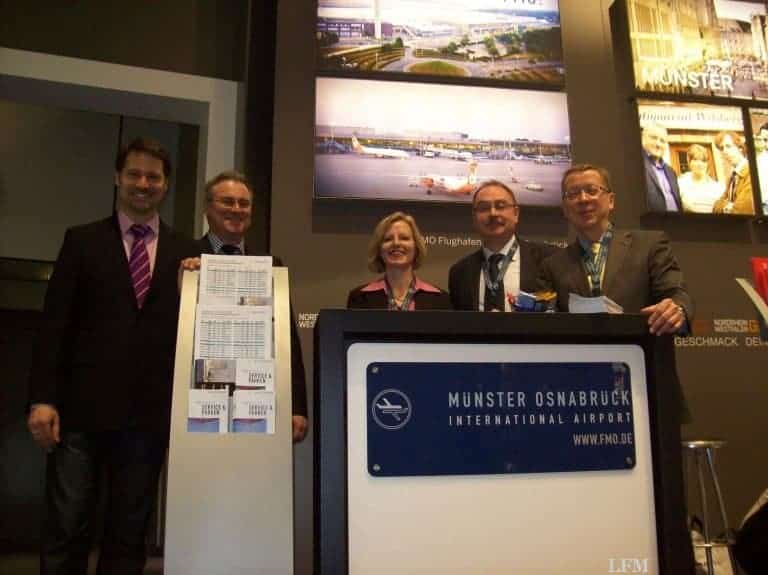 Flughafen Münster/Osnabrück auf der ITB in Berlin